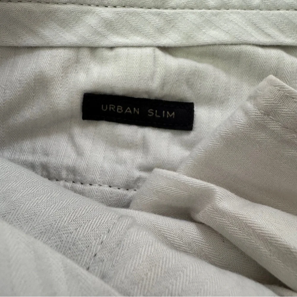 J.Crew Men’s Essential‎ Urban Slim Chino Pants W35 L32 Gray 100% Cotton
